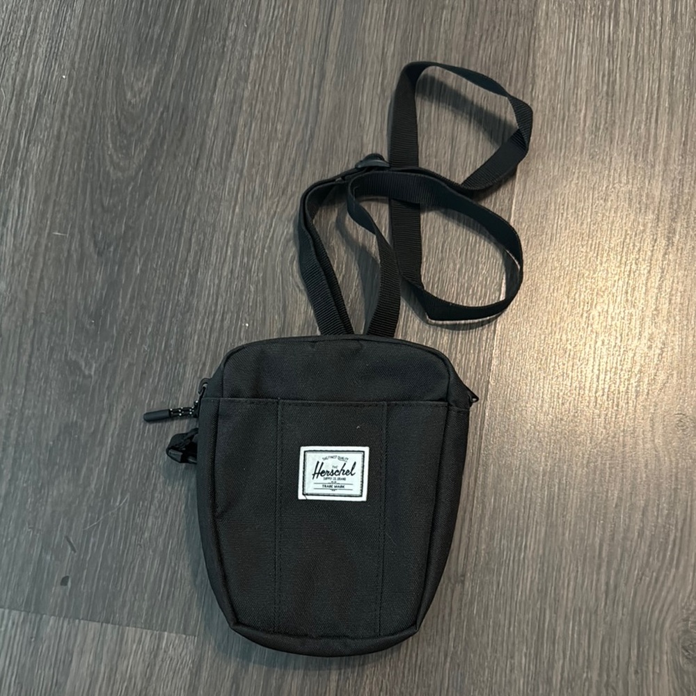 Herschel Supply Company Black Belt Bag Compact and Versatile